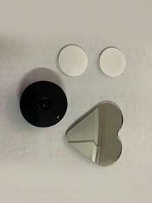 A Pair Of Heart-Shaped Blind Spot Mirrors, Car Heart-Shaped Blind Spot Mirrors, Car Frameless Blind Spot Mirrors, 360-Degree Wide-Angle Convex Mirrors, Sector-Shaped Blind Spot Rearview Mirrors, Parking Mirrors - Heart - View 6