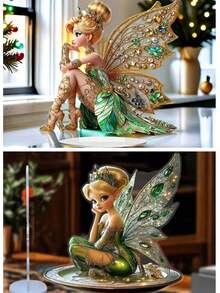 优质亚克力材质,厚度0.3厘米,通透耐用,光泽持久。独特的仙女主题设计,色彩丰富:栩栩如生的仙女形象,宝石点缀的羽翼,营造出充满魔幻艺术气息的氛围。适用于客厅、书房或卧室。是送给朋友的完美圣诞和新年礼物,为家居装饰增添浪漫魅力。 - 彩色 - 查看 18