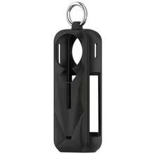 Insta360 X5 X4 X3 硅胶外壳适用于 Insta360X5 360X4 360X3 防震后盖带防丢防刮保护套相机配件 - 黑色 - 查看 2