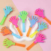 5/10/20Pcs Mini Clapper, For Holidays, Birthday Party Gifts And Supplies Suitable For Christmas Party Christmas Gift New Year Gift Christmas Garter Gift Holiday Rave, Plastic Party Clapper Happy Maker Party Bring You Carnival And Joy - Multicolor - View 5