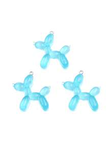 35*38MM 树脂工艺品配件，可爱宠物动物气球狗吊坠饰品，珠宝制作用品，5 件-10 件 - 混合款 - 查看 17