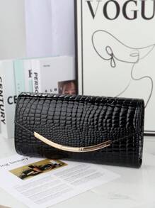 Women's Fashion High-End Commuter Leather Clutch