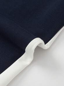 Balabala Boys 2 Pieces Set 2025 Fall New Sporty School Outfit - Dark Blue - View 8