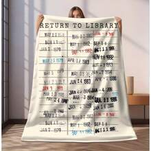 Super Soft  Flannel Printed 3D Blanket,Blankets For Book Lovers, As Birthday Gifts, Family, Wedding, Souvenir Blankets, Polyester Blankets Suitable For All Seasons, Washable, Machine Washable, Lightweight, Breathable, Comfortable, Warm, Unique, 280gsm For Him, Her Personalized Ideal Gifts For Her, Him, Family, Boyfriend, Girlfriend, Father, Family, Mother, Lover, Daughter, Son, Grandfather, Grandmother, Friend, Classmate, Pet.  Perfect Nap, Camping, Travel, Home, Daily Life, Office Decoration, Birthday, Anniversary, Valentine's Day, Thanksgiving, Christmas, Halloween, Mother's Day, Father's Day, Wedding, New Year Gifts ,Sofa,Bed,Car,Bedroom,Living Room,Office,  Outdoor Camping, Beach,Wall Decoration Ships - 多色2 - 查看 3