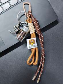 Handmade Coffee Series Pendant, Real Coffee Bean Iced Americano Shaped, Multifunctional Metal Coffee Pot Keychain, Can Be Used As Car Pendant, Backpack Decoration, Handbag Accessory, Suitable For Both Men And Women, An Ideal Gift For Y2K Autumn Season - Multicolor - View 7