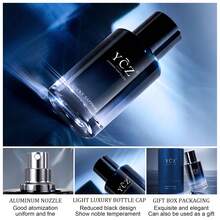 YCZ Midnight Ocean Men's Cologne, 1.7 Fl. Oz. A Long-Lasting Men's Cologne. Featuring A Deep Purple Bottle Design, It Makes An Ideal Gift For The Gentleman. This Men's Pheromone-Infused Cologne Features Notes Of Lemon And Mint; Its Long-Lasting Scent Makes It Perfect For Dates And Everyday Use, And It's Also An Excellent Choice For A Valentine's Day Gift. - 木質香調 - 查看 6