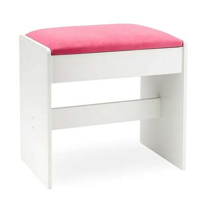 Bedroom Vanity Stool – Comfortable Padded Dressing Table Stool Chair, Simple Makeup Stool For Dressing Table & Piano