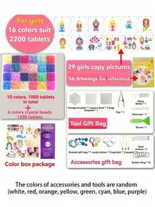 Magic Water Beads DIY Set - Children's Creative Handmade Toys, Ideal Christmas Gifts For Boys And Girls, Preschool Concentration Training Toys, A Perfect Gift - Multicolor - View 13