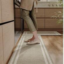 1 tấm thảm nhà bếp hình chữ nhật, kích thước 45*120cm, thảm trải sàn cao su chống trượt, thảm nhà bếp, thảm chùi chân có thể giặt được, thích hợp cho nhà ở, phòng tắm, hành lang, phòng giặt, văn phòng, quà tặng tốt nghiệp, tiệc độc thân, quà tặng phù dâu, Ngày của Cha, trang trí Halloween. - Nhiều màu - Xem 1