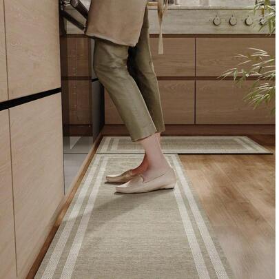 Tapete retangular de cozinha (1 unidade), 45 x 120 cm, antiderrapante, em borracha, para uso na cozinha, na entrada da cozinha, no banheiro, na varanda, no corredor, no banheiro, absorvente, antiderrapante, ideal para lavanderia e escritório. Perfeito para presentes de formatura, despedida de solteiro(a), madrinhas, Dia dos Pais, decoração de Halloween, convites para madrinhas, lembrancinhas de casamento, decoração de festa de aniversário e artigos para casamento.