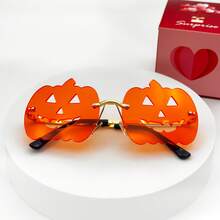 Unisex Halloween Accessories Glasses, Halloween Party, Merry Christmas - Red - View 5
