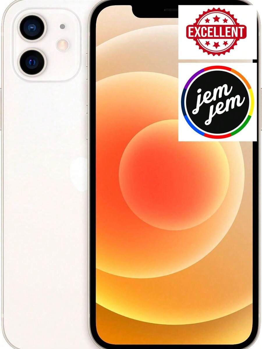 Apple IPhone 12 Mini (Unlocked) 64GB/128GB/256GB (Refurbished -  Excellent Condition) - 白色 - 查看 1