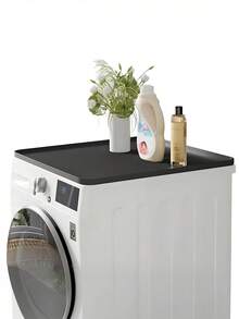 1pc Silicone Washing Machine Pad, Refrigerator Pad, Washing Machine Top Pad, Suitable For Placing On Top Of Washing Machine, Can Also Be Used As Coffee Machine Pad, Dish Drying Mat, Non-Slip Storage Pad, Large Pet Pad. - Multicolor - View 2