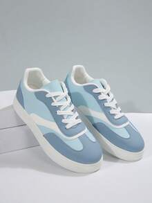 2025 New Fresh Style Women Casual Canvas Sneakers - Blue - View 7
