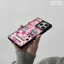 Teléfono con diseño de bloque de billetes rosas, compatible con las series 16 Pro, 16, 15 Pro, 14, 14 Plus, 13, 13 Pro, 12 Pro y 12 Pro. Diseño a prueba de golpes con cobertura total, gran orificio, marco liso brillante y detalles llamativos. - Amarillo - Ver 3