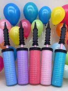 1pc Balloon Pump, Balloons Manual Pump For Party, Balloon Handheld Inflator For Latex And Foil Balloons, Mini Balloon Hand Pump Inflator, Hand Held Tool, Portable Balloon Inflator, Balloon Accessories, Hand Push Air Pump, Balloon Inflation Pump, Birthday Party Supplies, Wedding Party Supplies