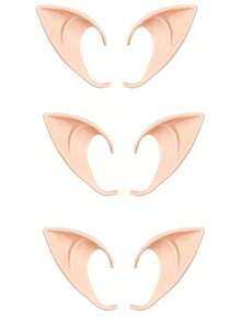 1 cặp/3 cặp Tai Tiên & Yêu Tinh Ma Thuật - Phụ kiện trang phục đa năng, thoải mái cho ngày lễ & cosplay - một kích thước - Xem 13