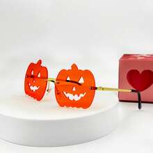 Unisex Halloween Accessories Glasses, Halloween Party, Merry Christmas - Red - View 6
