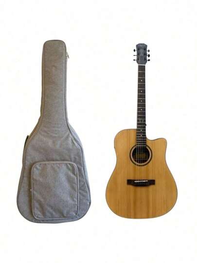 Violão Eletroacústico Seven SVE-47 NT Natural C/Bag