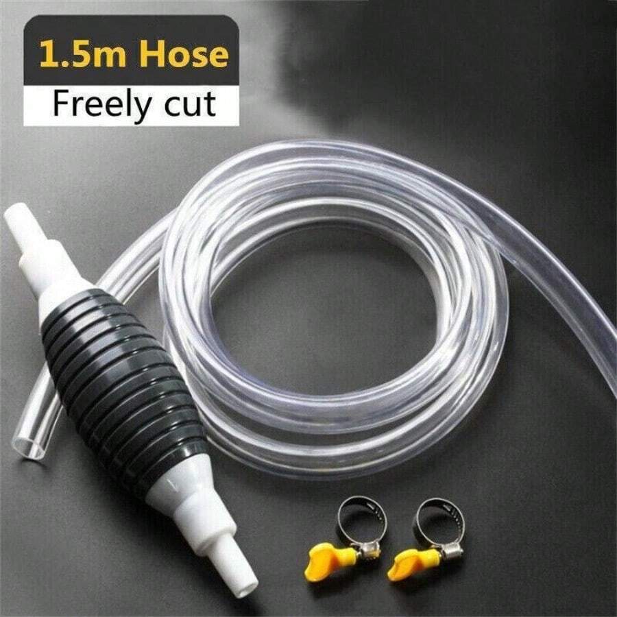 Auto Truck Manual Siphon Transfer Pump Kit With 1.5m Hose For Easy Oil And Fuel Transfer In Auto Trucks - Unitalla - Ver 1