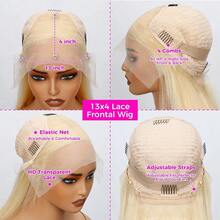 30Inch 13x4 613 Straight Wigs 613 Honey Blonde Lace Front Human Hair Wigs 200 Density 13x4 Brazilian 13x6 613 Color Lace Frontal Wigs For Women - S613 - Xem 7