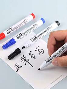 Multi-Color Dry Erase Markers, Vibrant Colors, Easy To Wipe Off Without Leaving Traces, Quick-Drying. A Writing And Annotation Tool For Students And Professionals, Suitable For Classroom Teaching, Art Creation, And Business Meetings. Also An Essential Gift For New Year And Christmas.