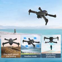 TOKQI 2025 Entry-Level Drone - Supports WiFi, Foldable RC Drone With 360° Stunt Flips, Dual Cameras, Protective Frame & Accessories | Ideal Gift For Outdoor Flying, Christmas, Halloween And Thanksgiving - Multicolor - View 6
