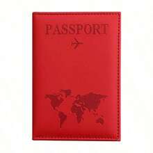 10pcs Customized Matte PU Travel Passport Cover, Personalized Passport Holder With World Map & Letter Printing, Clip Design Passport Wallet, Storage Box, Women, Essential Travel Accessory, Letter, Multifunctional, Large Capacity, Foldable, Middle School, High School, College, Freshman, Sophomore, Lower Grade Students - Multicolor - View 32