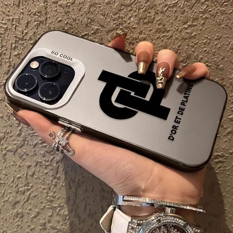 说唱歌手 JuL C'est Pas Des Lol 手机壳适用于 16 15 14 13 12 11 Pro Max XS X XR 8 7 Plus SE 2020 防震电镀磨砂保护套 - 彩色 - 查看 66