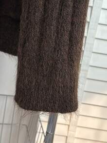 JIANHU Fuzzy Knit Pocket Cardigan For Women – Cozy V-Neck Sweater Jacket For Winter & Christmas Outfits