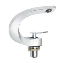 Temperature Display Faucet Bathroom Extendable, G1/2" Single Lever Mixer Faucet Faucet Bathroom Sink, Washbasin Faucet Bathroom - Silver - View 8