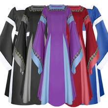 Cosplay Clothing - Women's Medieval Attire - Purple - View 2