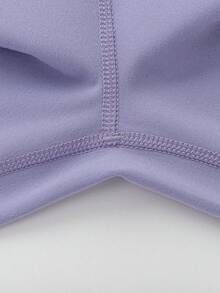 Balabala Tween Girl Autumn Leggings - Quick-Dry Slim Fit - Purple - View 10