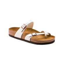 Birkenstock Mayari Birko-Floraceful Pearl Women Sandals White 71661 - Graceful Pearl White - Übersicht 2