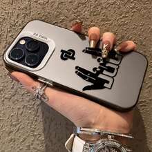 说唱歌手 JuL C'est Pas Des Lol 手机壳适用于 16 15 14 13 12 11 Pro Max XS X XR 8 7 Plus SE 2020 防震电镀磨砂保护套 - 彩色 - 查看 36