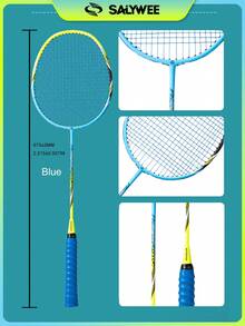 ALPSPORT POWER Composite Carbon Fiber 3U Badminton Racket <26lbs, Professional Attack Racket, Suitable For Beginners' Play - Multicolor - View 9