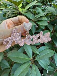 1pc Customized Mixed Case Calligraphy Letter & Number Pendant Necklace, Personalized Streetwear Jewelry For Men, Hip-Hop Style,Silver,Stylish,Colorful,Vintage,Hipster,Simple,Y2k,2000s Fashion,Custom,Personalized,Unique,Ideal Gifts For Him,Ideal Gifts For Her,Her,Boyfriend,Girlfriend,Dad,Mom,Family,Friends,For Anniversaries,For Birthdays,For Graduation,For Prom,For Party,Jewelry Women,Elegant Outfit,Chic Autumn,Delicate Romance - Multicolor - View 113