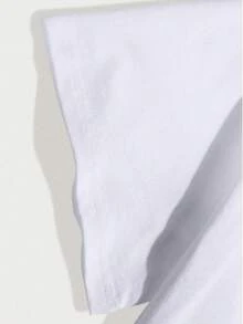 Women's T-Shirt With "Blessed" Print - Basic Religious - White - View 4