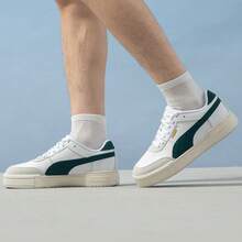 Puma Men's And Women's CA Pro Sport Mix Retro Casual Shoes Low-Top Sneakers White Sneakers 393445-01 - White - View 2