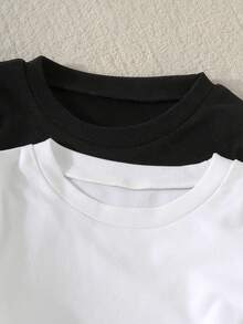 4 Stücke Jungen Lässig Thermo Rundhals Langarm T-Shirt Unterwäsche und Lange Hose Set, einfarbig dick Rundhals Langarm und Hose, geeignet für Outdoor-Tragen, bequem und hautfreundlich, toll als Geschenk