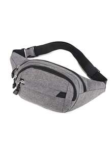 Waist Bum Bag Men Women Fanny Pack Holiday Travel Money Belt Pouch Wallet Unisex
