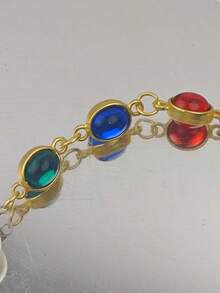 2025 Autumn Short Style Colorful Pearl Pants Chain Fashionable Men And Women One's Waist Luxury Accessories Decoration Jeans Pocket Chain Product Color Randomly Sent