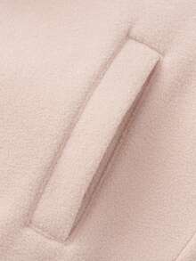 Balabala Tween Girl Jacket 2025 Fall New Polar Fleece Anti-Static Top