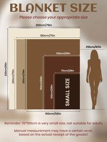 1pc Flannel Blanket - Soft & Rustic Striped Blanket, Luxurious Style, Easy Care, Lightweight & Versatile, Available In Multiple Colors & Sizes, Suitable For Winter, All Season Use, Multipurpose As Sofa/Bed Throw, Party Decor, Machine Washable, 280gsm