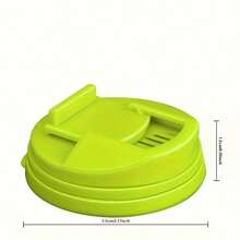 6 Leak Proof And Reusable Soda And Beer Can Lids - Covered With Beverage Lids, Suitable For Carbonated Drinks, Juices - Perfect For Grilling And Outdoor Cooking, Family Dinner Supplies, Party Supplies