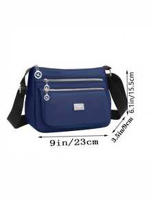 Canvas Crossbody Bag, Oxford Cloth Shoulder Bag, Large Capacity New Crossbody Bag, Shoulder Bag, Brand Crossbody Bag - Multicolor - View 6