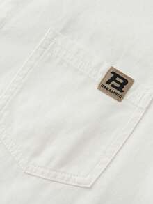 Balabala 2025年秋季新款儿童长袖法兰绒棉质衬衫