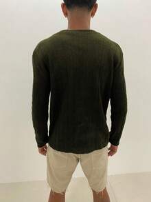 Men Shirts - 黑色 - 查看 3
