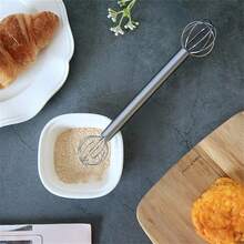 ملعقة خلط متعددة الوظائف من الفولاذ المقاوم للصدأ ذات الطرفين، خفاقة خبز، خفاقة صغيرة، أداة لتليين الزبدة، مناسبة للخبز والتتبيل، أدوات مطبخ