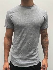 AMERICAN SHORT SLEEVE - Light Grey - View 4